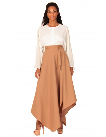 Falda larga y blusa by Zumi Atelier