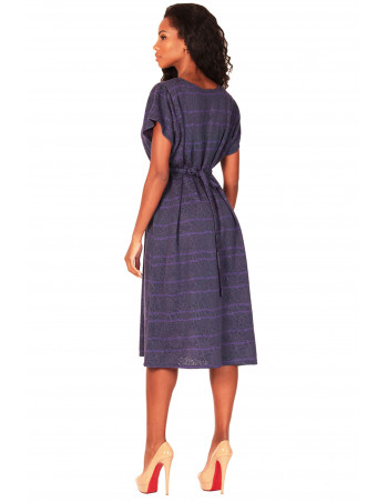 Vestido nenúfar morado by Zumi Atelier 2