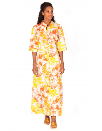 Vestido primavera largo by Zumi Atelier