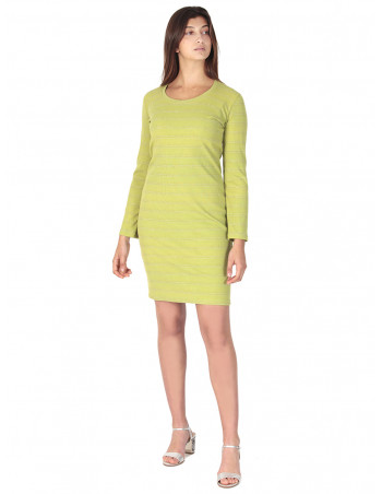 Apple green dress by Zumi Atelier